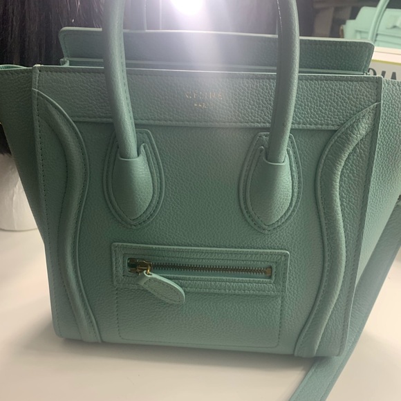celine nano green